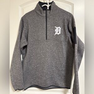 Detroit Tigers Men’s Fleece Sweater medium grey